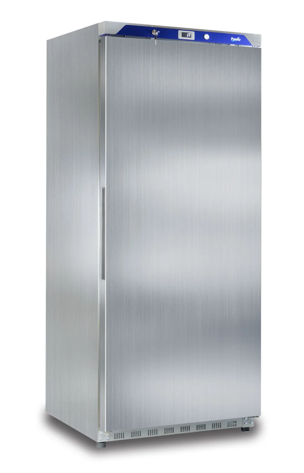 Prodis HC610VFSS Upright 620 Litre Ventilated Frost Free Stainless Steel Freezer