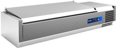 Prodis EC-T12S, 1200mm 4 x 1/3GN Topping Unit With Stainless Steel Lid