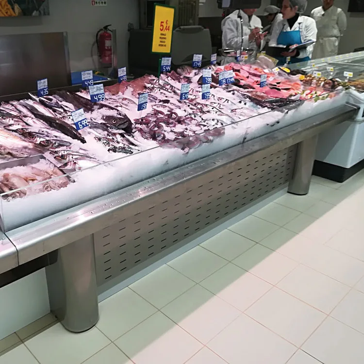 Prodis FISK15 - 1.5m Stainless Steel Fish Display Counter - Image 3