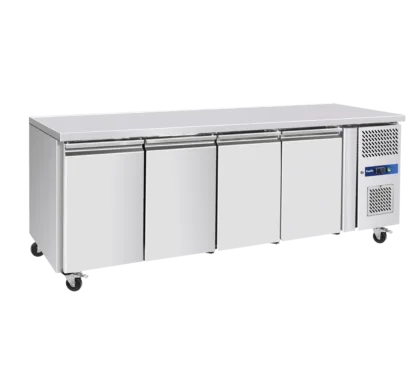 Prodis GRN-C4R Professional Four Door Stainless Steel Counter Fridge