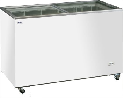 Prodis New Vista NV3 Sliding Lid Display Chest Freezer - 355 Litres