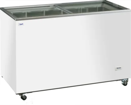 Prodis New Vista NV3 Sliding Lid Display Chest Freezer - 355 Litres