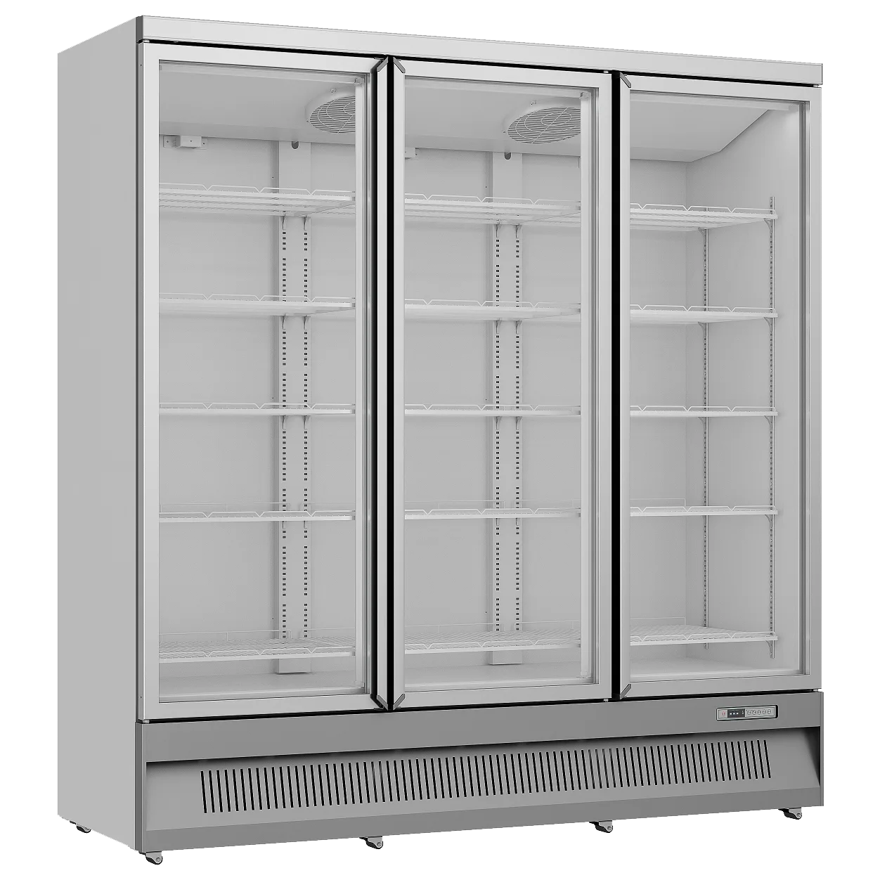 Prodis XPD1850-P-G-LE Heavy Duty Low Energy Triple Door Display Fridge