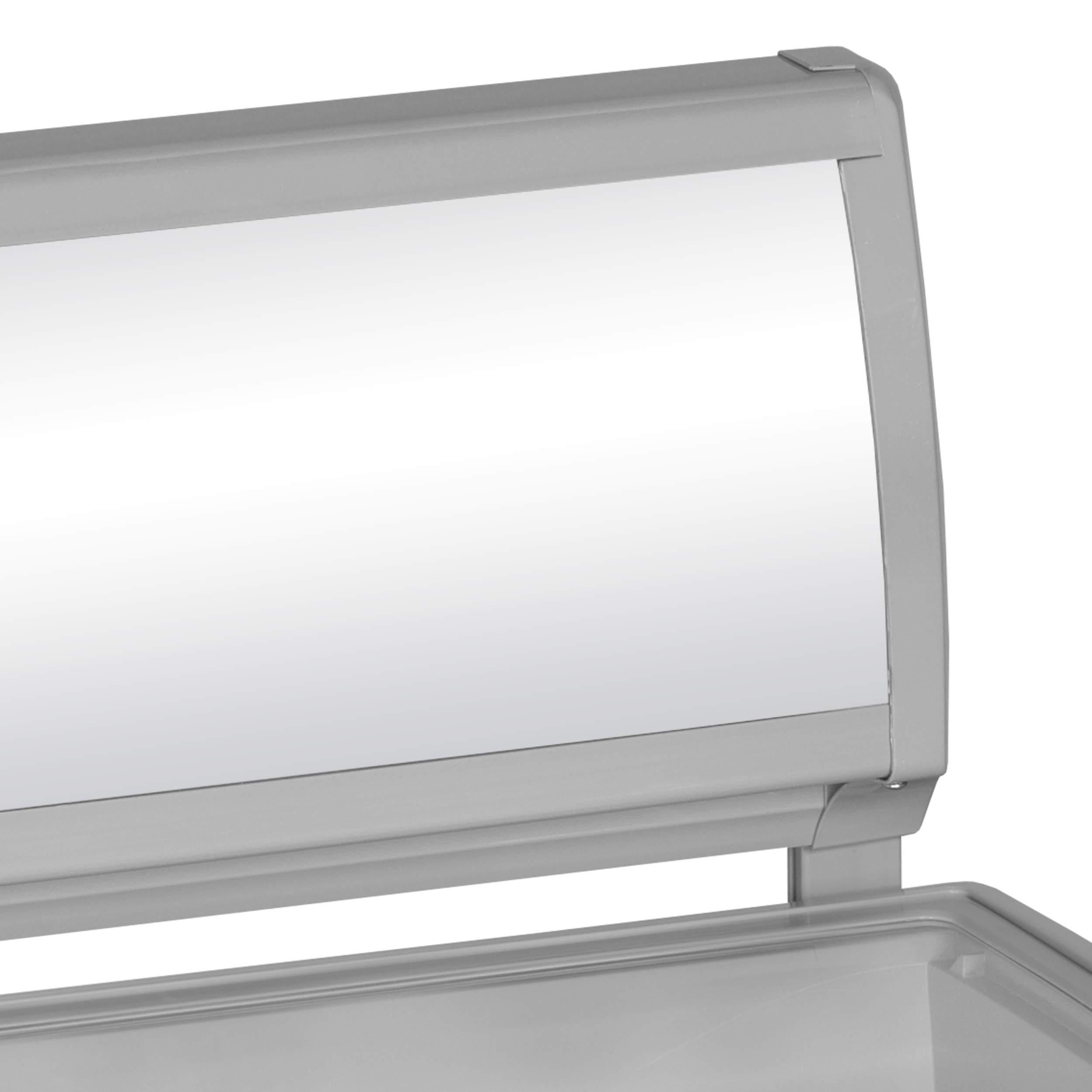 IDC152C-W1 Sliding Curved Glass Lid Chest Freezer - Image 3