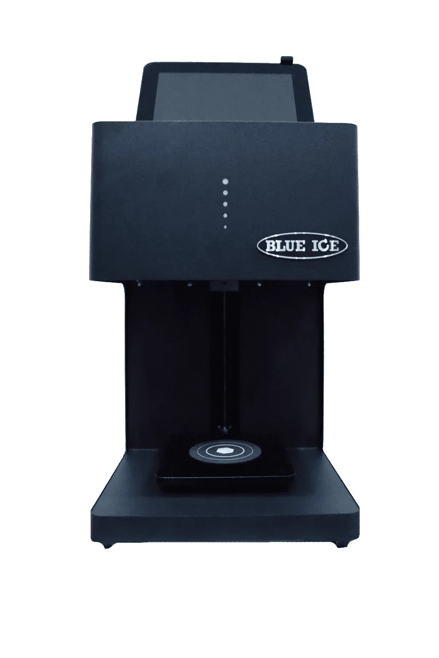 Blue Ice Azzurri Coffee Printer Pro front facing image