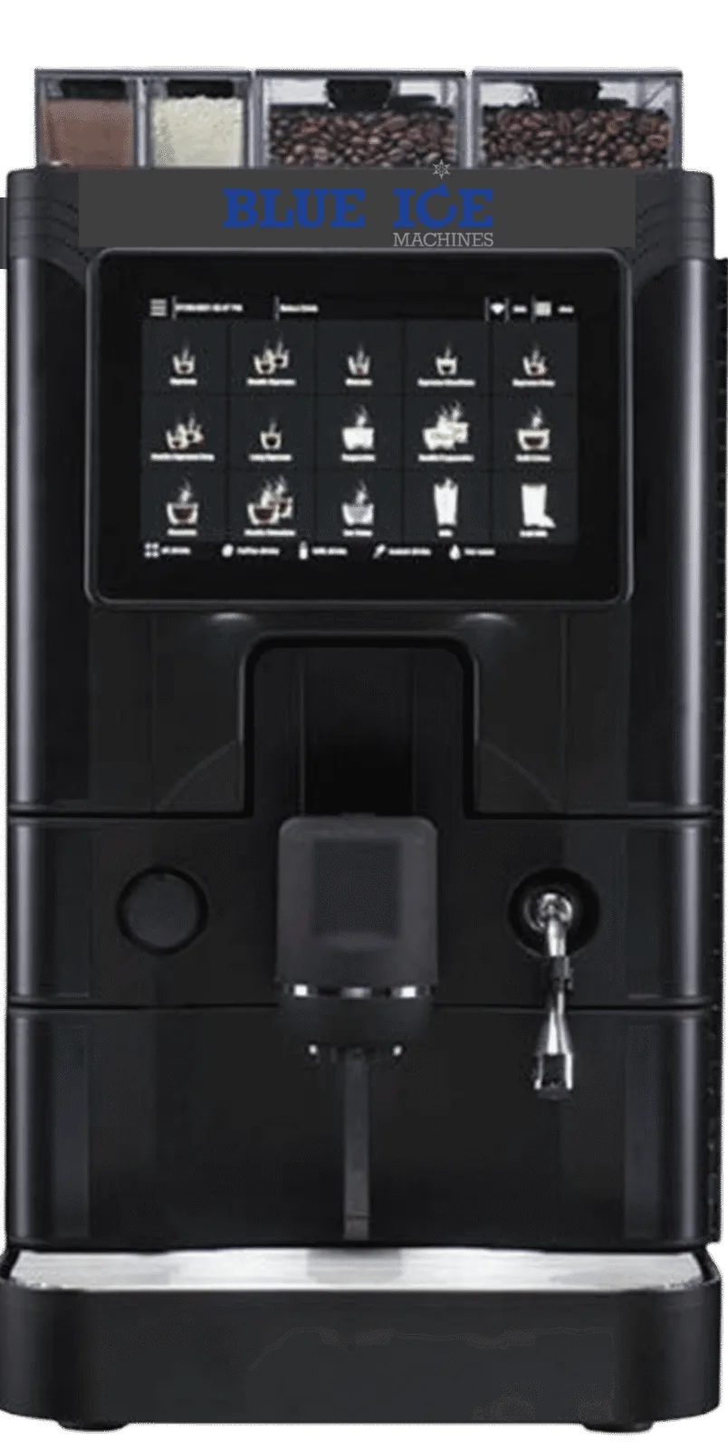 Blue Ice Imperial Elite Coffee Machine front facing image