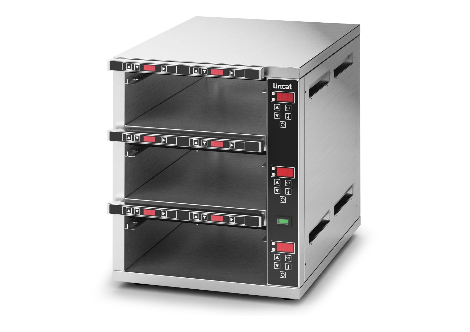 Lincat Panther Hot Hold Bins with Timers – 3 x GN1/1 Capacity – 2.7 kW - Image 3
