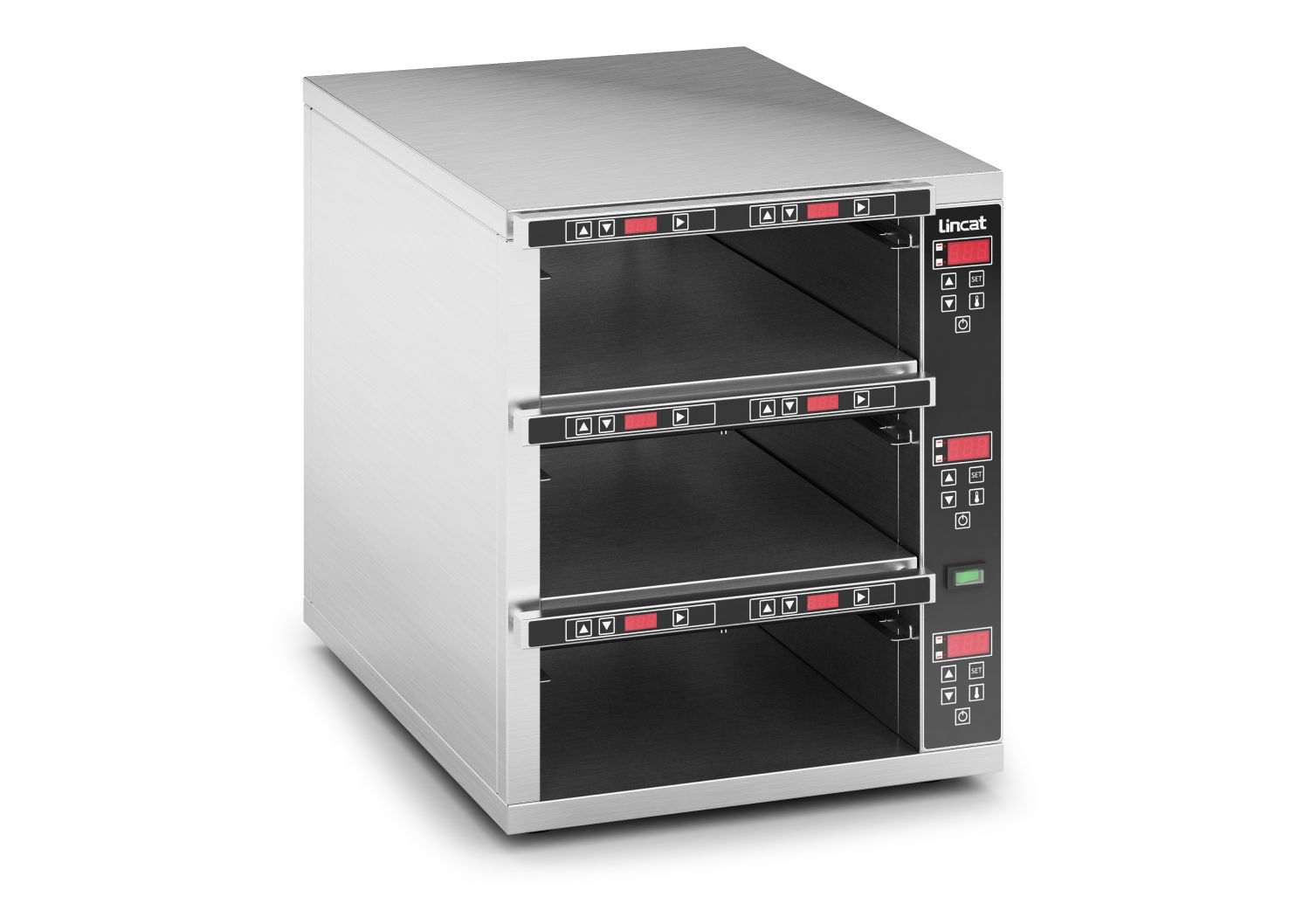 Lincat Panther Hot Hold Bins with Timers – 3 x GN1/1 Capacity – 2.7 kW - Image 4