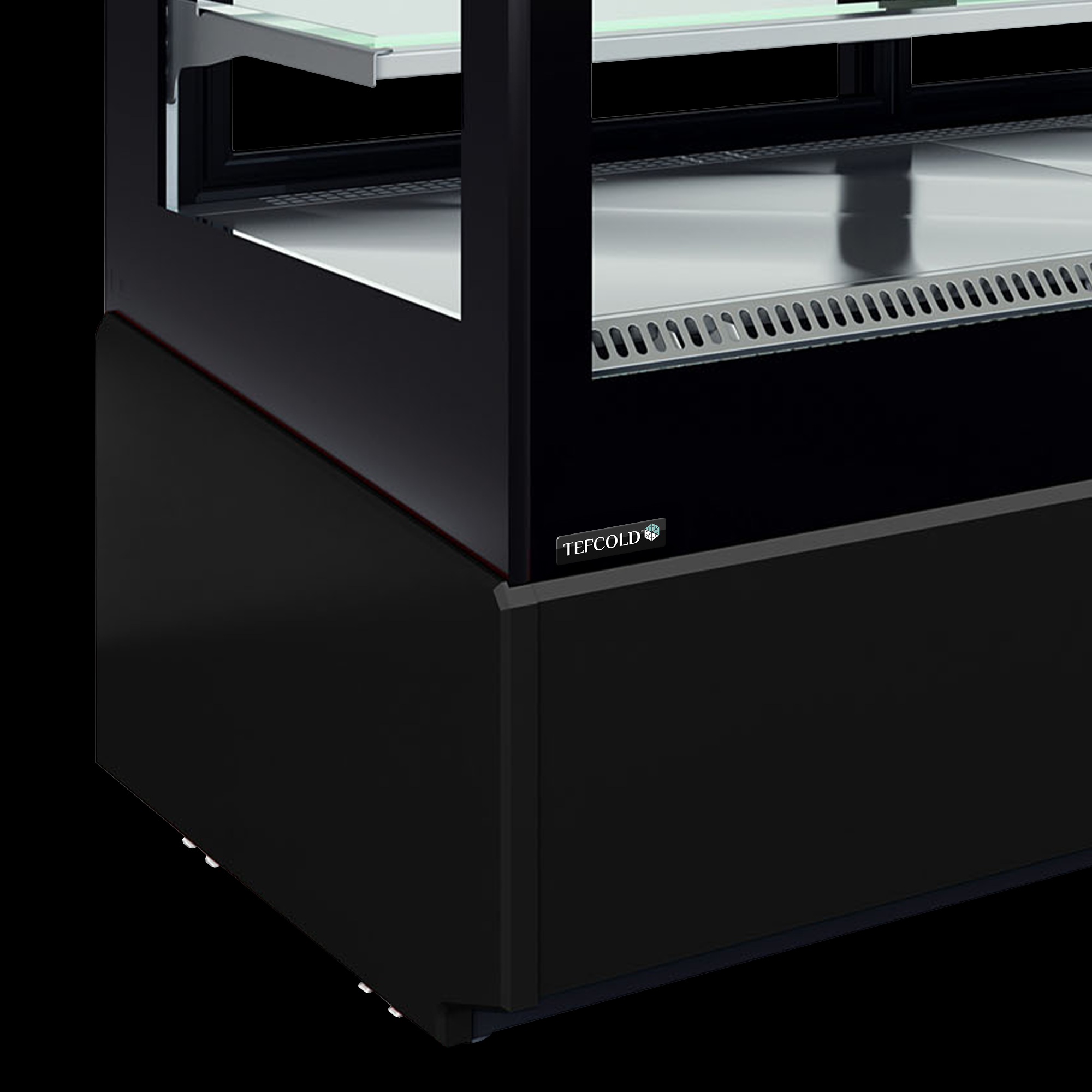 CHOPIN 1000 FV-VP Black Chilled Display Cabinet - Image 3