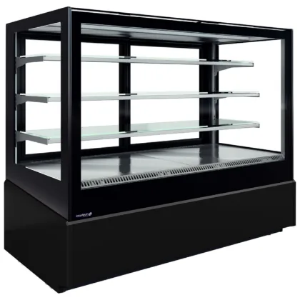CHOPIN 1000 FV-VP Black Chilled Display Cabinet
