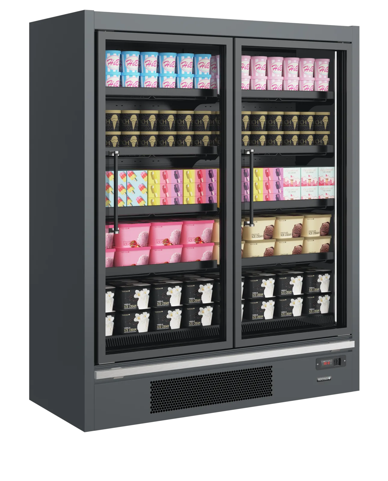 Galaxy+ GPF2D Glass Door Freezer - Image 2
