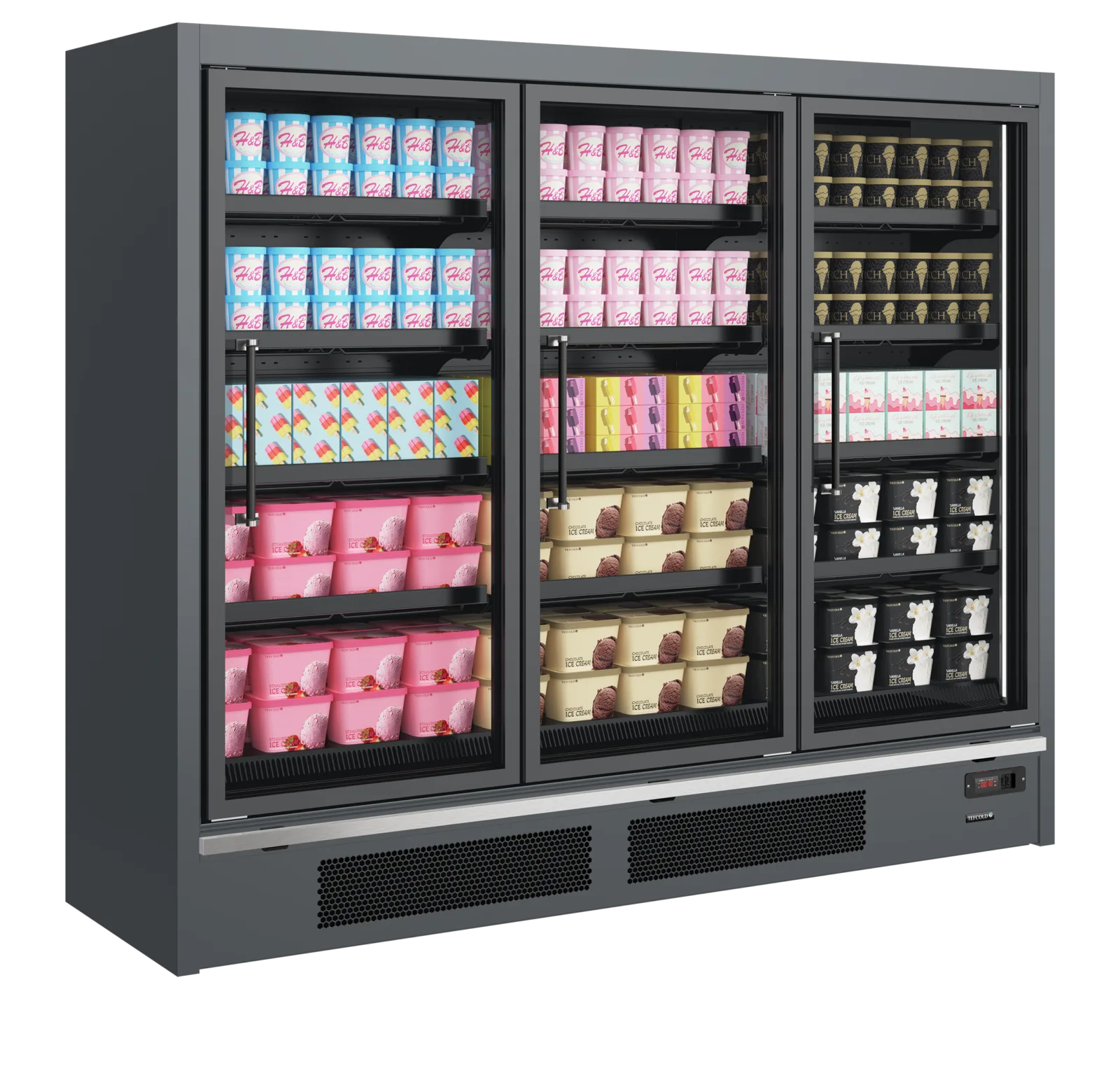 Galaxy+ GPF3D Glass Door Freezer - Image 2