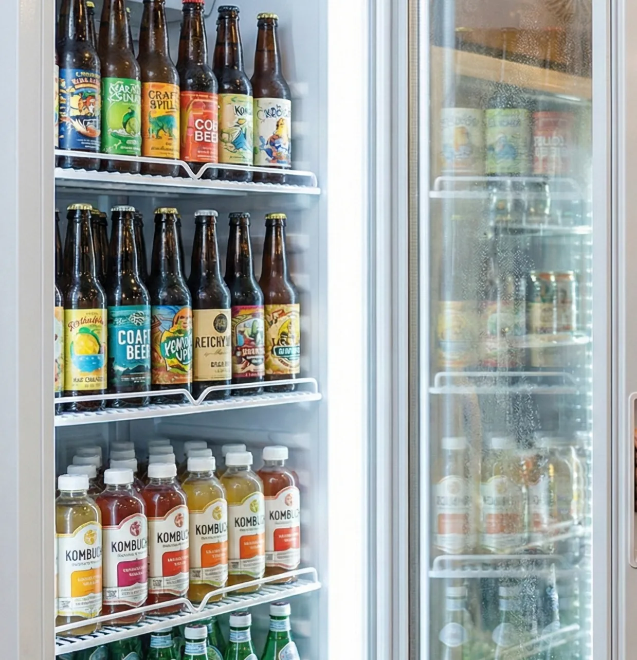 Prodis XD381-LE Single Door Upright Display Fridge - Image 2