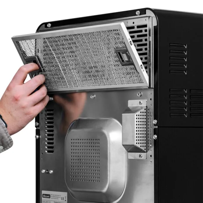 Blizzard HISPEED1 High Speed Oven back panel image