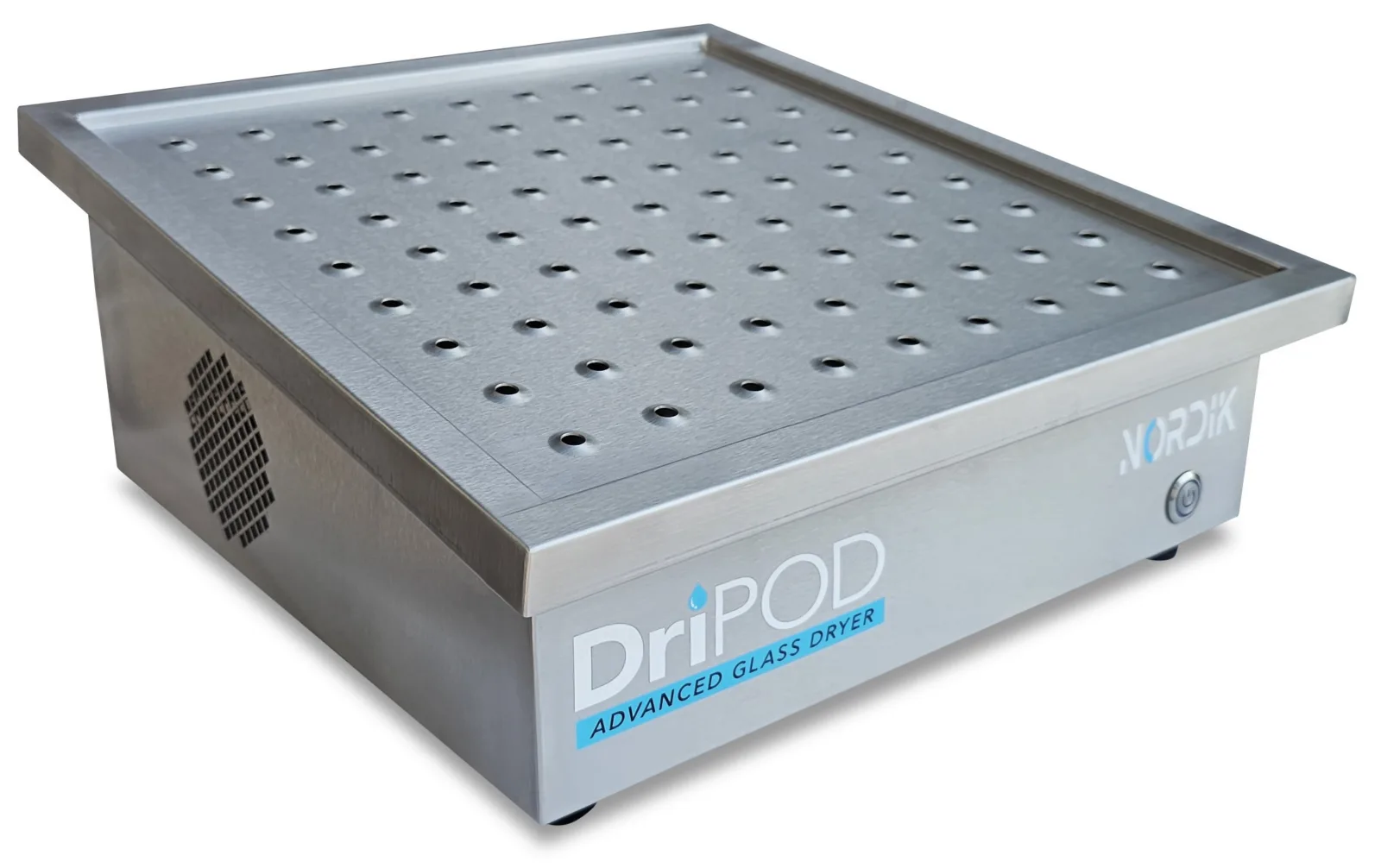 DriPod 500 glass dryer angled right with no basket cropped image