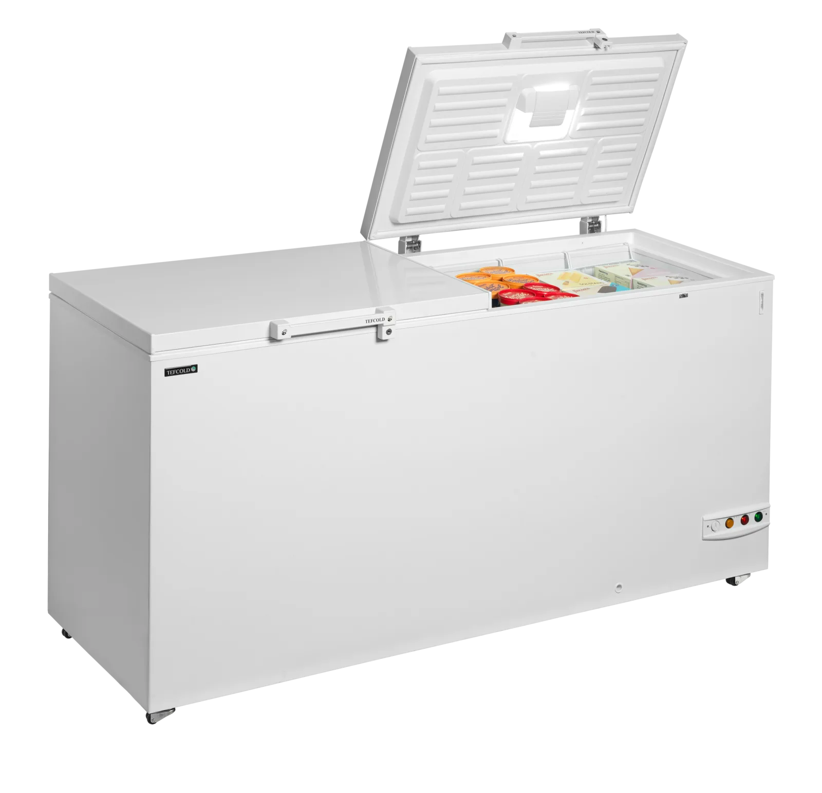 FR606 SL/ UK Ice Cream Freezer, Solid Lids - Image 2