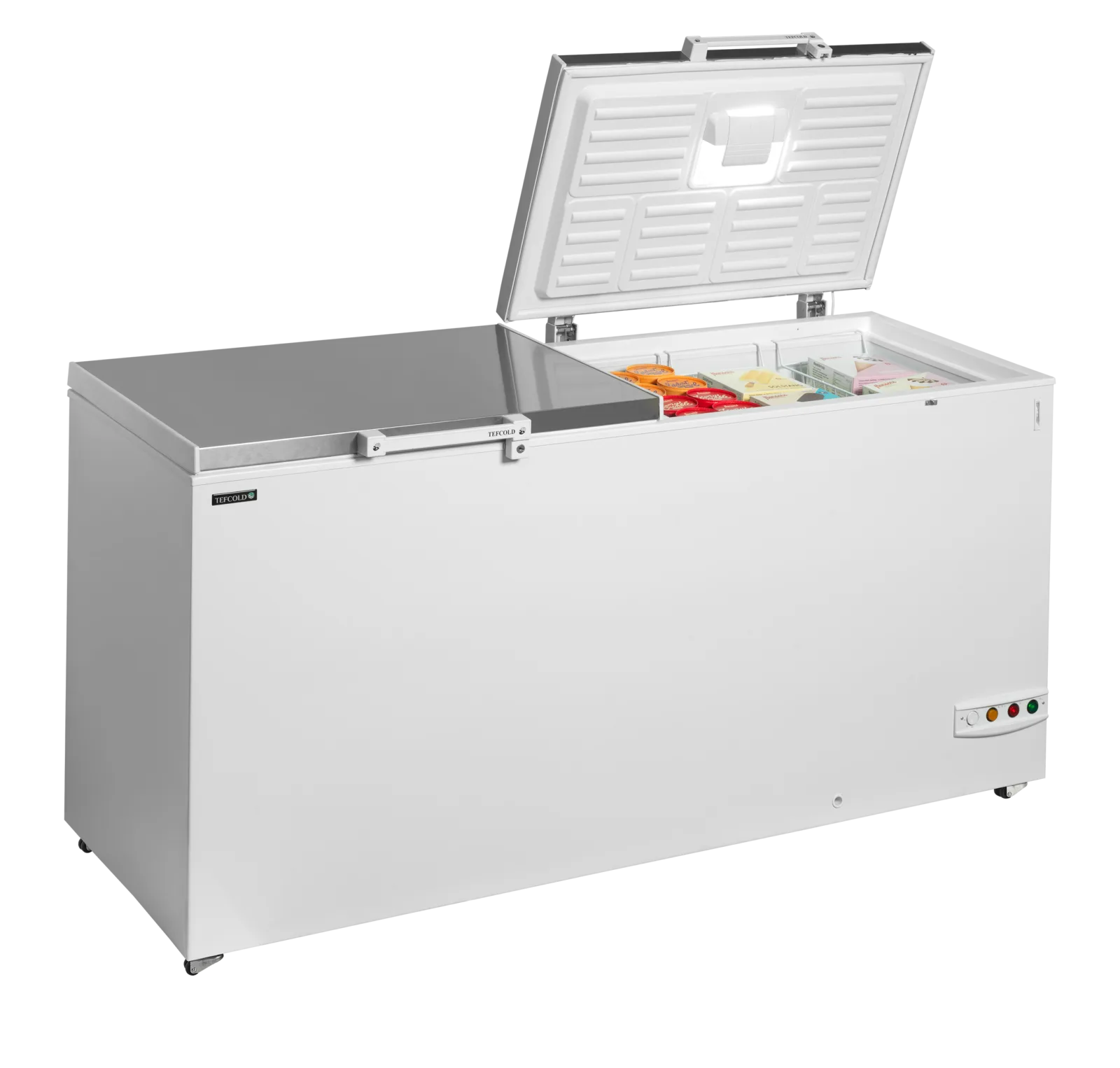 FR606S SL/ UK Ice Cream Freezer, Solid Lids - Image 2