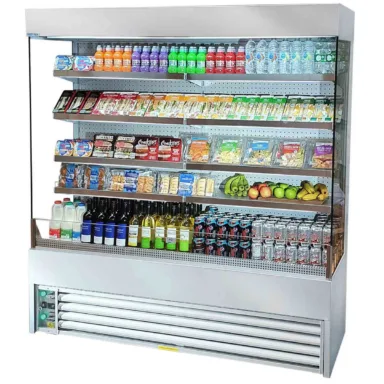 1.8m Slim Tiered Display Merchandiser
