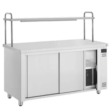 1600mm Hot Cupboard With Single Heated Gantry
