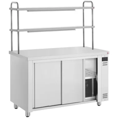 1900mm Hot Cupboard With Double Heated Gantry