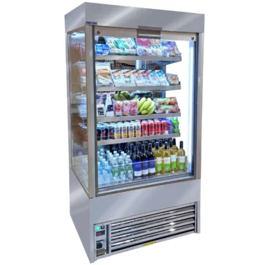 1m Shuttered Tiered Display