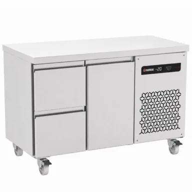 274L Double Drawer Single Door Gastronorm Counter Refrigerator