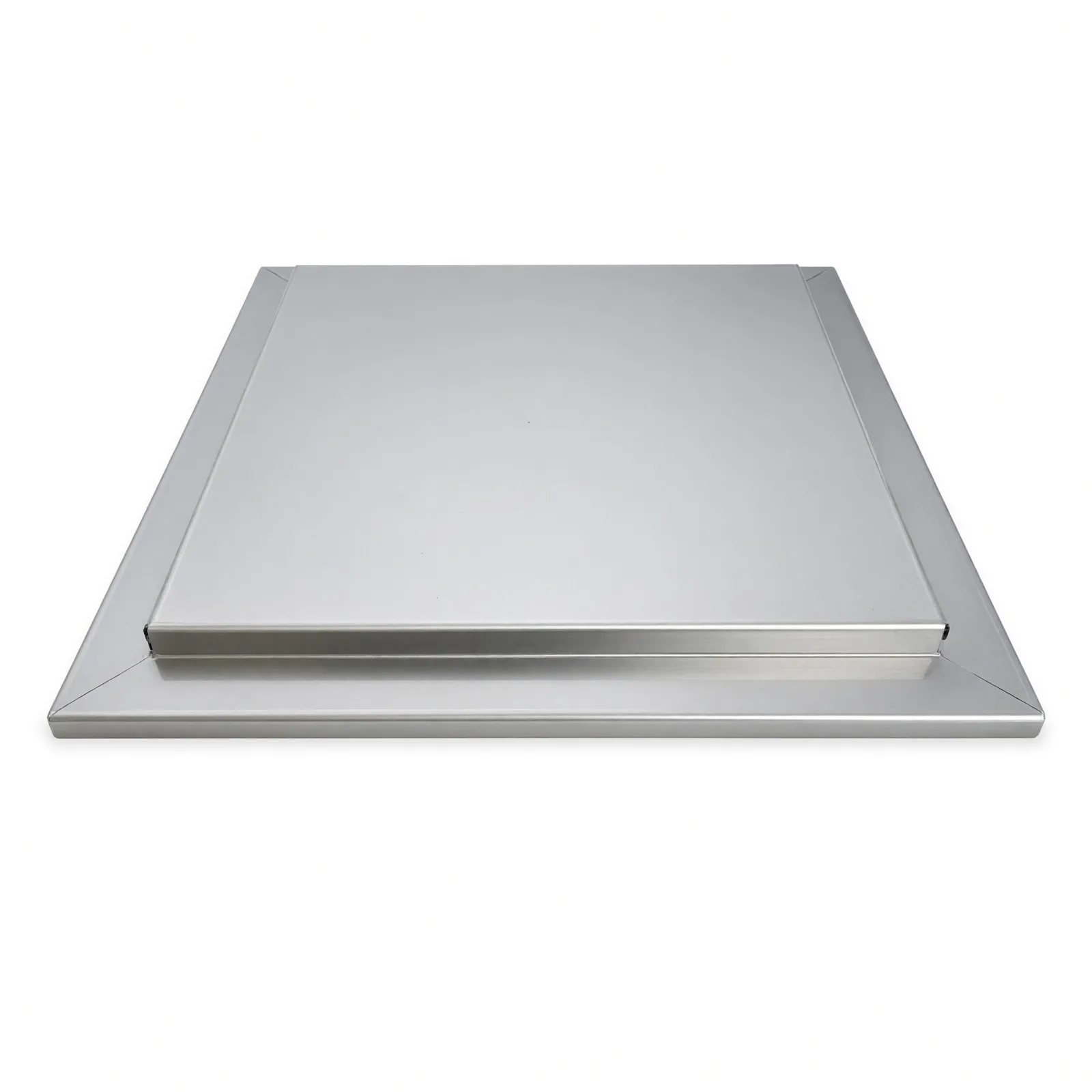 NDK_DT500SS stainless steel drip tray front facing upside down image