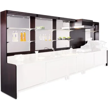 Back Bar Shelving and Display 1050mm Wide
