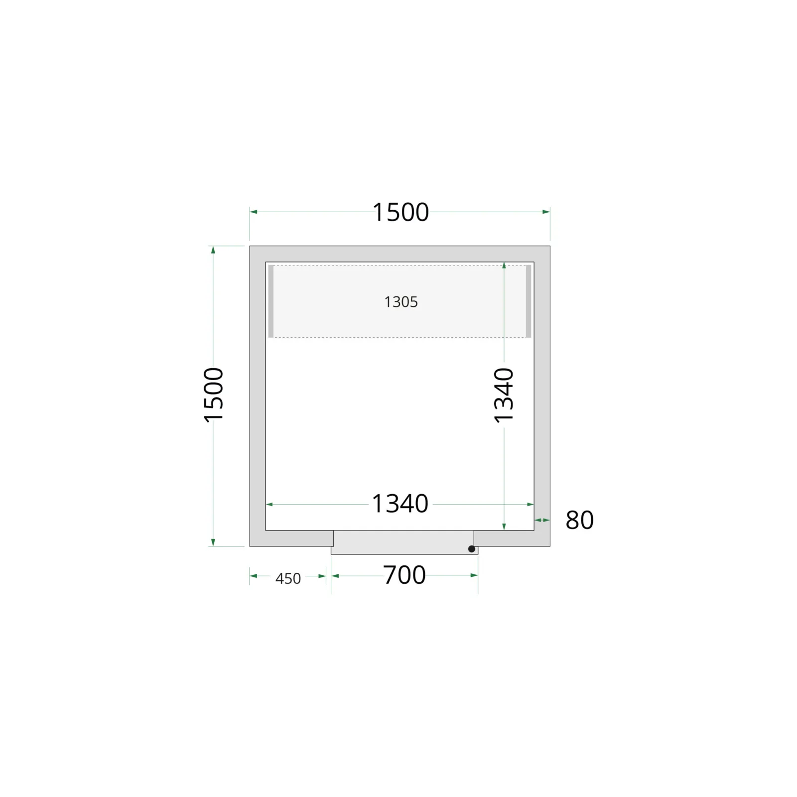 Cold Room 150x150x220 Cold Room Panels - Image 4
