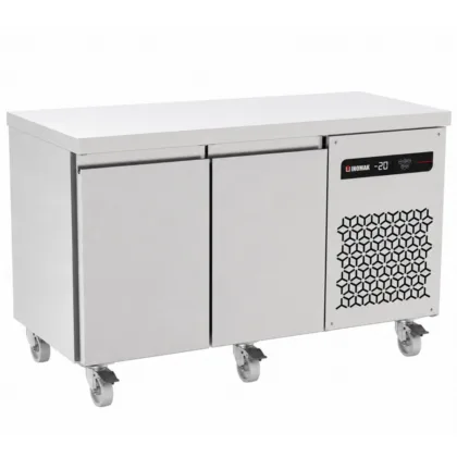 Double Hinged Door Counter Freezer