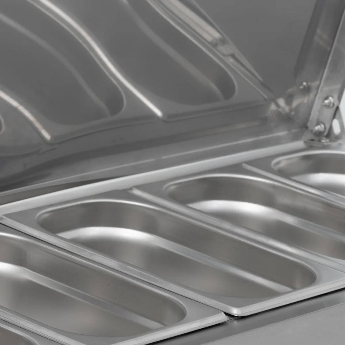 Graded-100006 1.2m Hinged 1/3 Gastronorm Prep Top - image 5