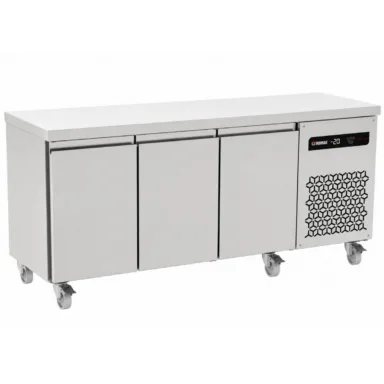 Triple Hinged Door Freezer Counter