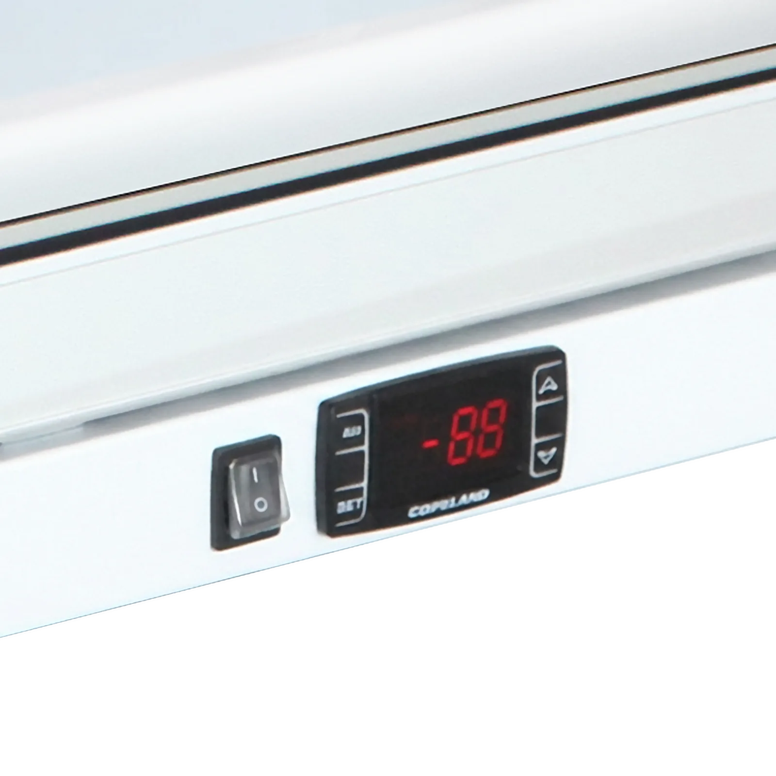 UDB-F500V-WW1 Glass Door Display Freezer - Image 3
