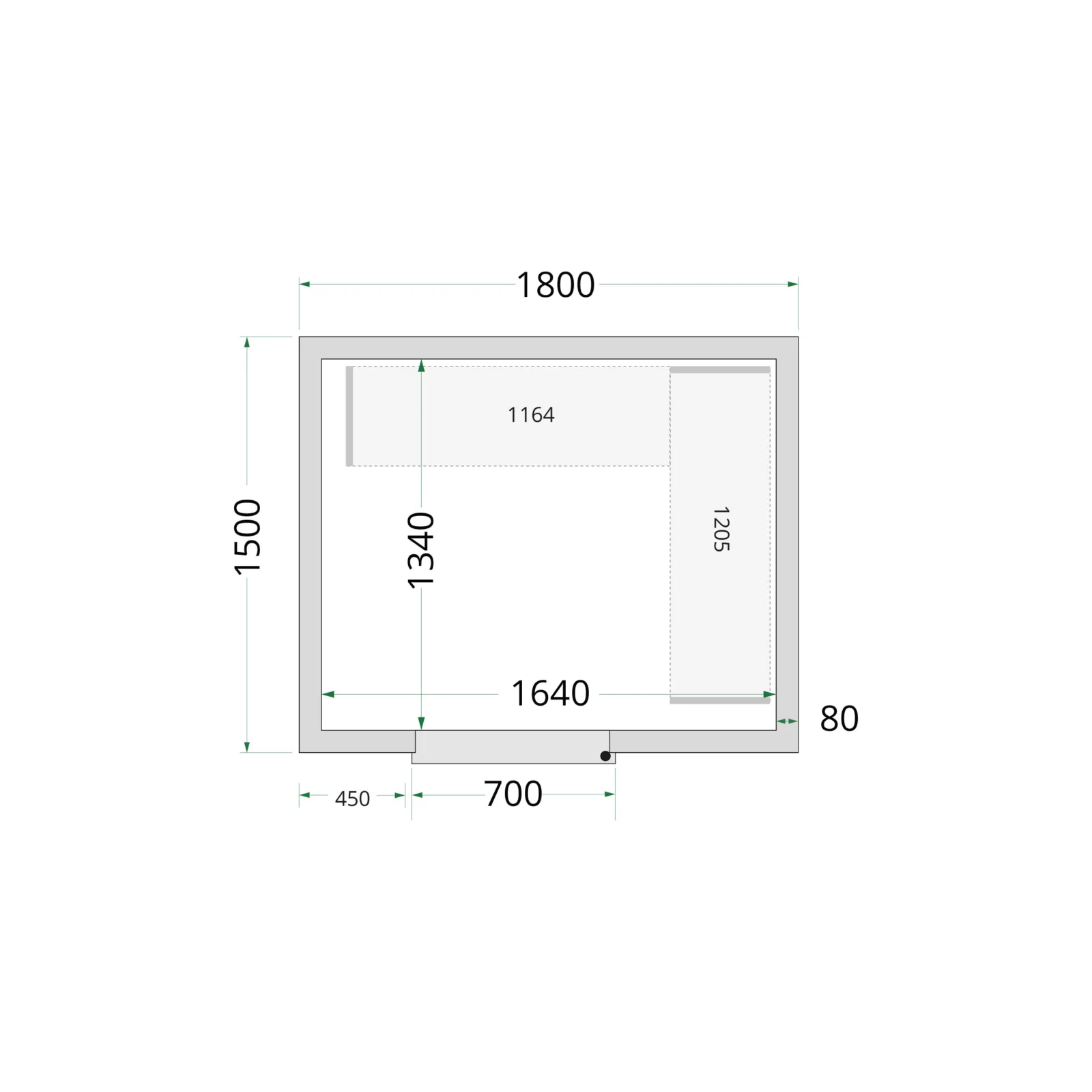Cold Room 180x150x220 Cold Room Panels - Image 4